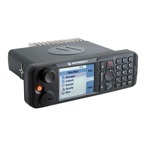 Motorola TETRA MTM5000 Series User manual