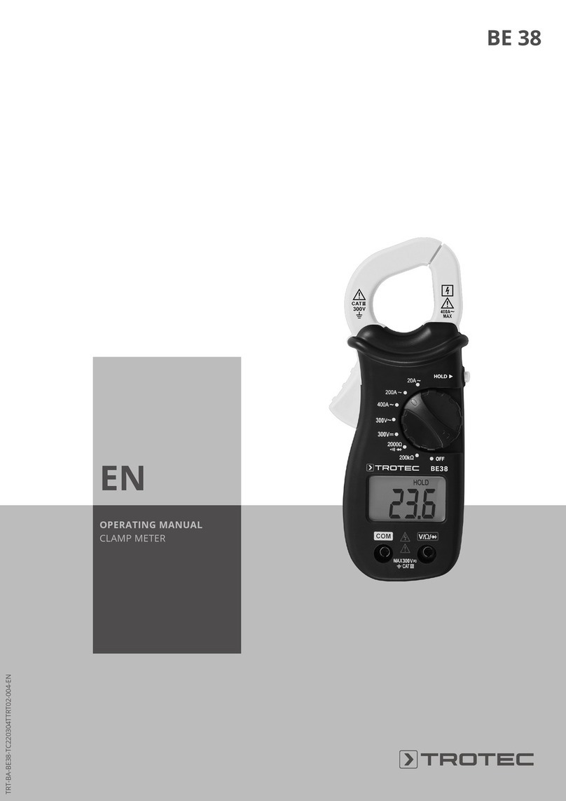 Trotec BE 38 operating manual
