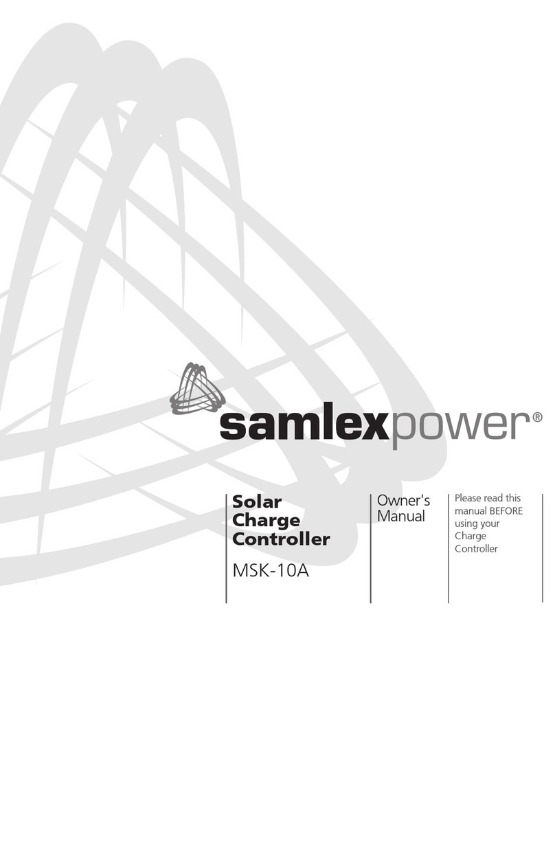 SamplexPower MSK-10A User manual