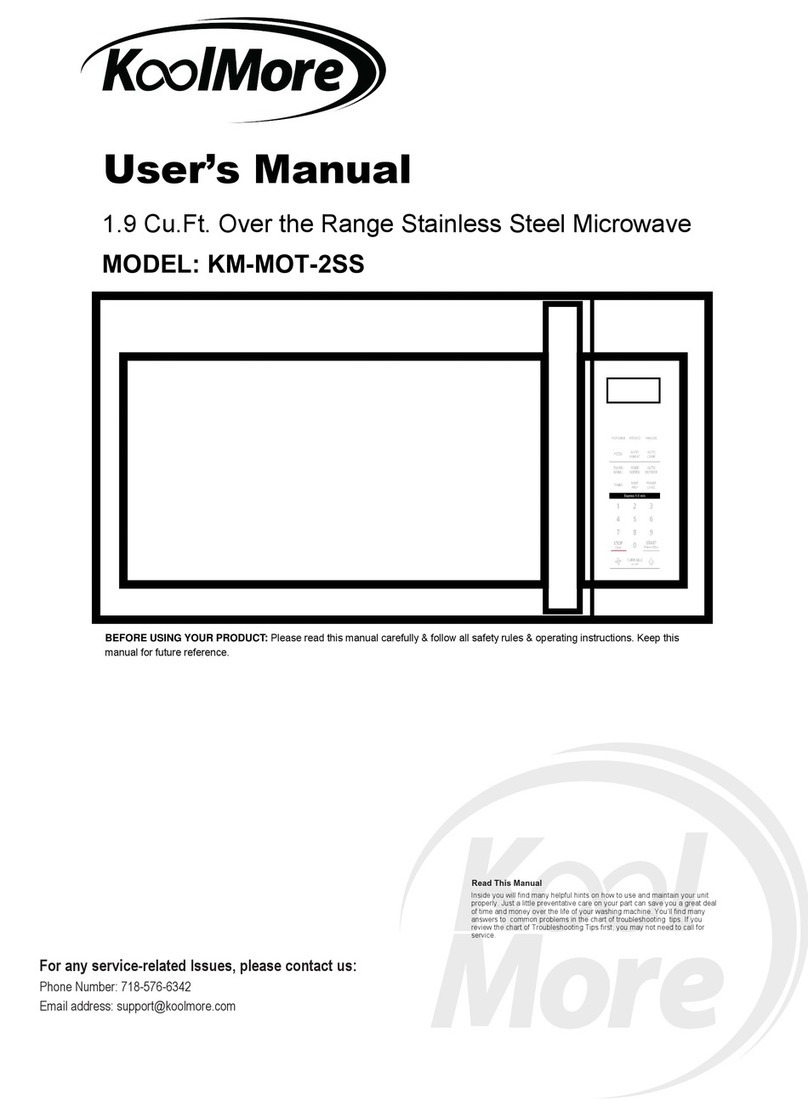 KoolMore KM-MOT-2SS user manual