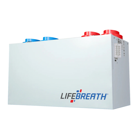 Lifebreath Pure Performance 30ERV installation manual