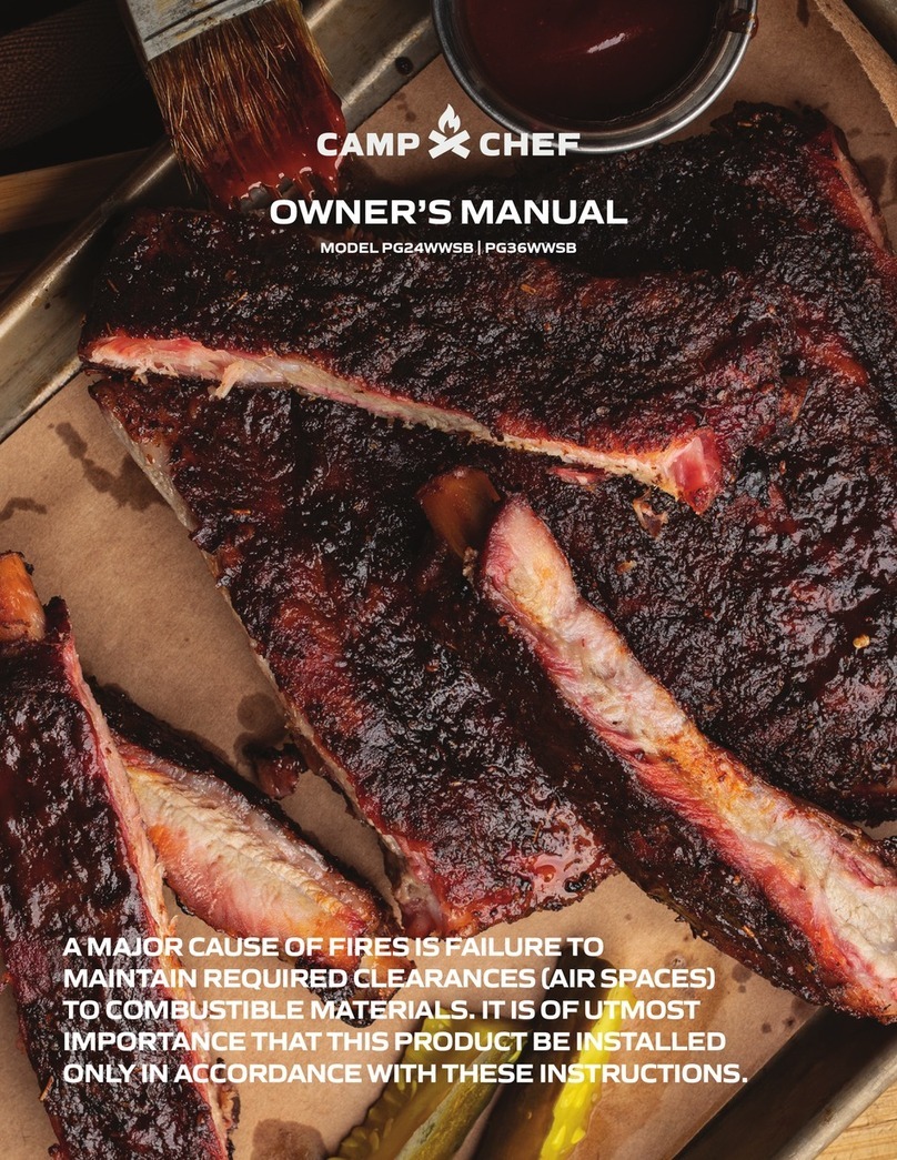 Camp Chef PG24WWSB owner's manual