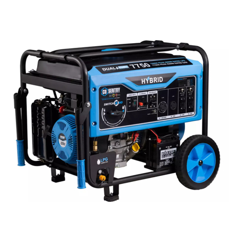 Pulsar PG7750BCO Operator's manual