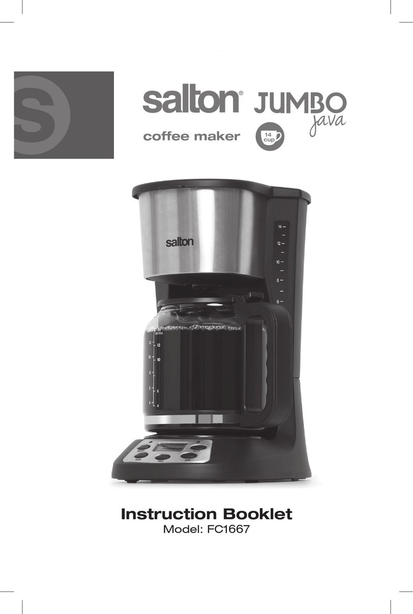 Salton JUMBO java FC1667TH User manual