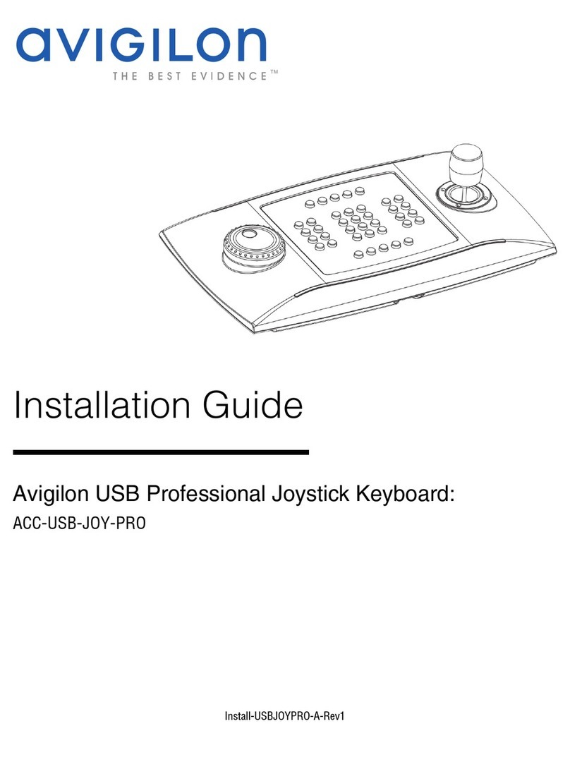 Avigilon ACC-USB-JOY-PRO User manual