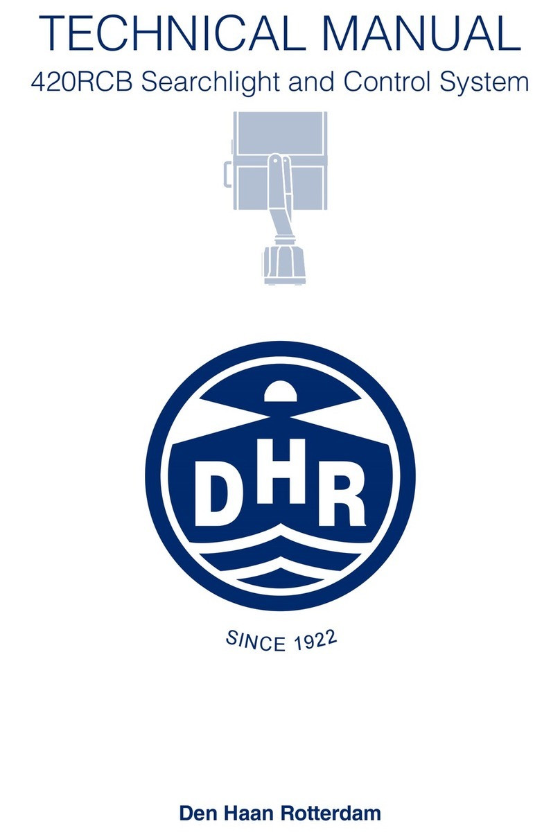 DHR DHR420RCB Technical manual