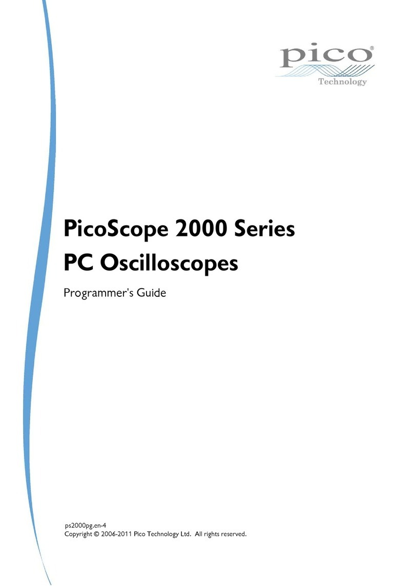 pico Technology PicoScope 2000 Series Manual