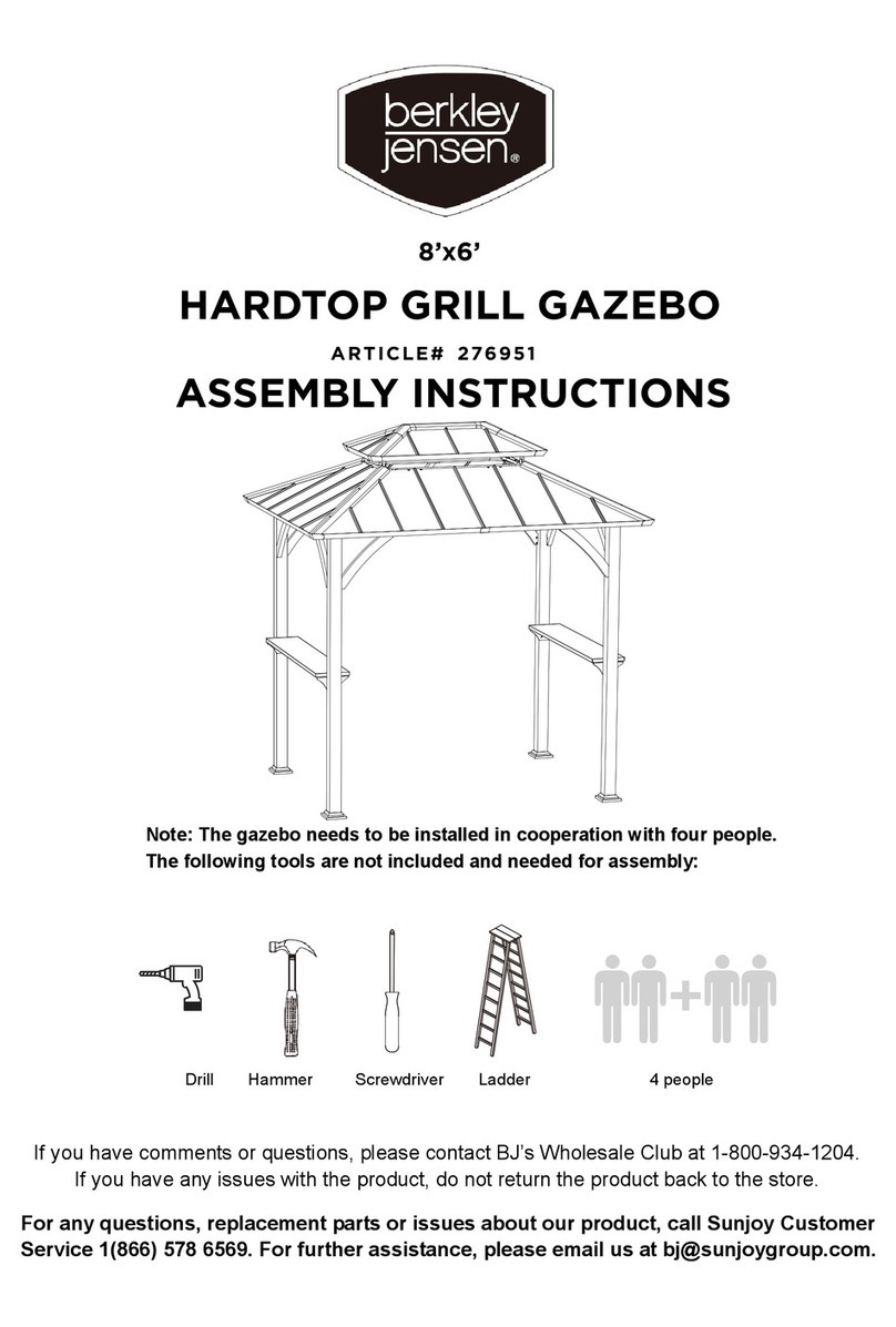 Berkley Jensen 276951 Assembly instructions