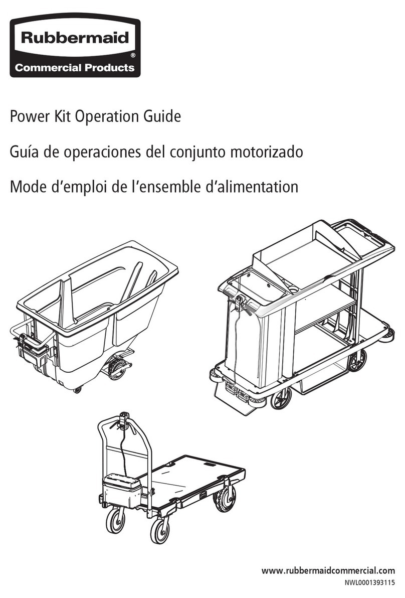 Rubbermaid 2173663 Operation guide