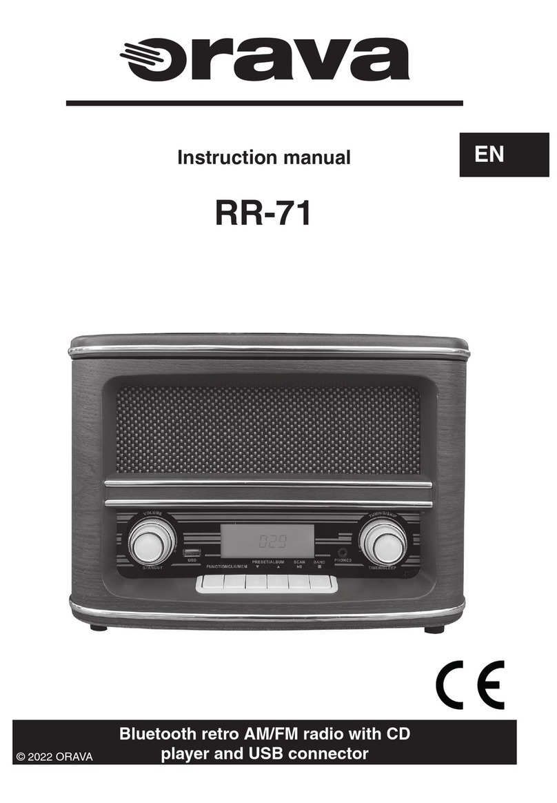 Orava RR-71 User manual