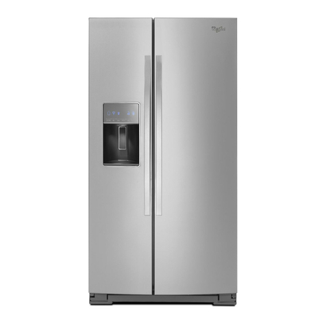 Whirlpool WRS950SIAM01 User manual