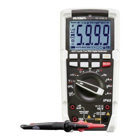 VOLTCRAFT VC-400 Series User manual