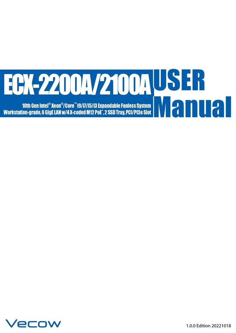 Vecow ECX-2200A user manual