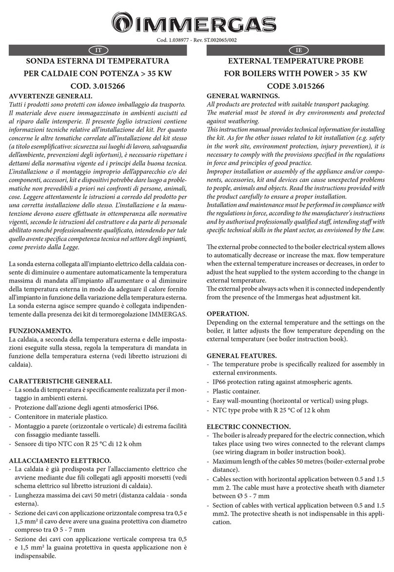 Immergas 3.015266 User manual