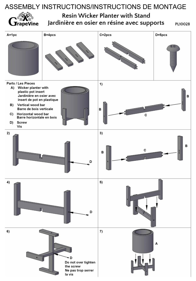 GrapeVine PL10028 Assembly instructions