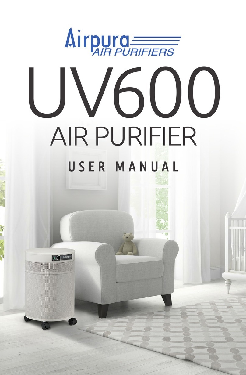 Airpura UV700 user manual
