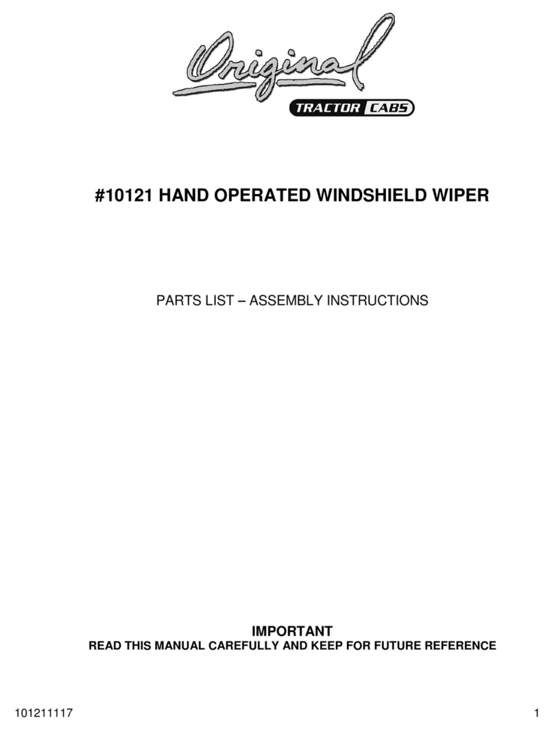 Original Tractor Cabs 10121 Assembly instructions