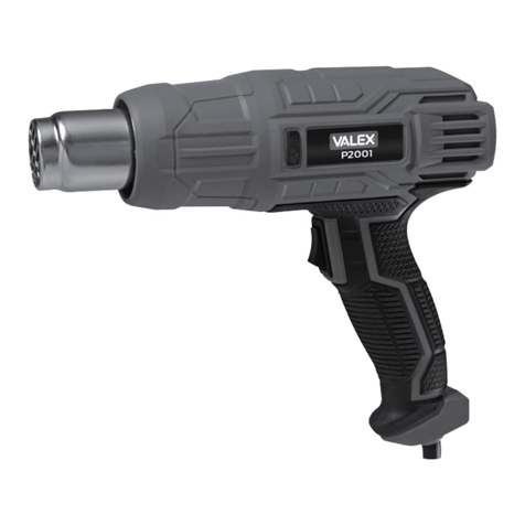 Valex P2001 Maintenance and service guide