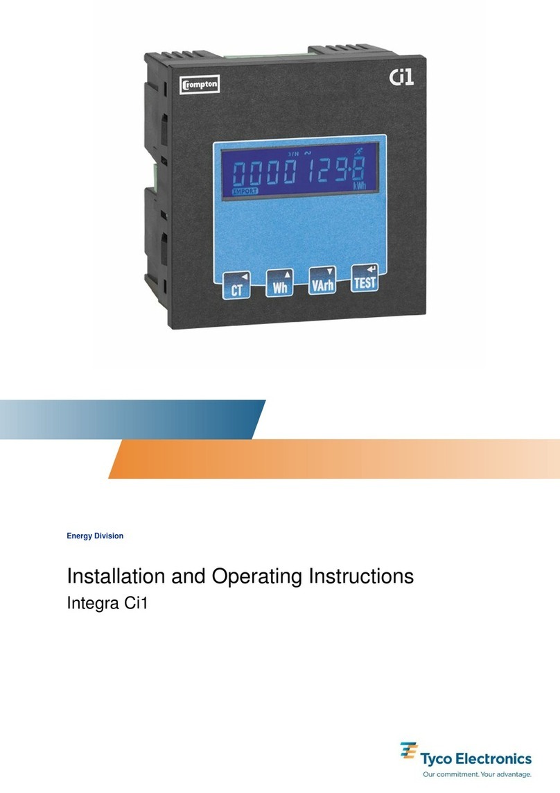 Tyco Integra Ci1 Installation and operating instructions