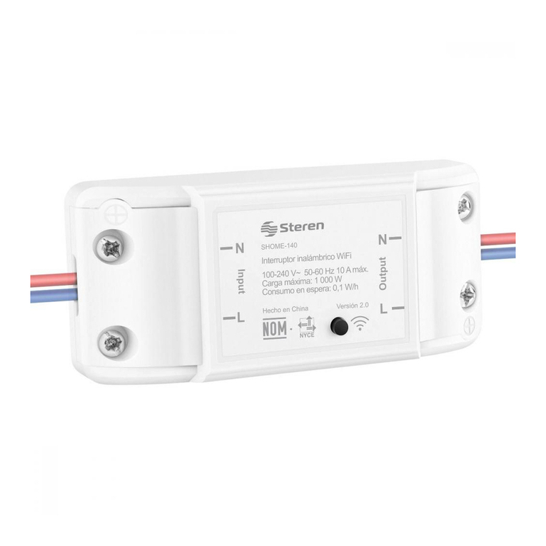 Steren SHOME-140 User manual Steren SHOME-140 User manual