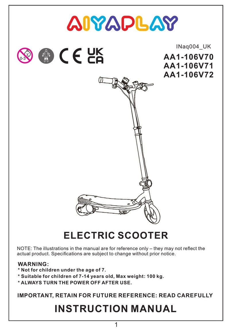 Aosom AIYAPLAY AA1-106V70 instruction manual