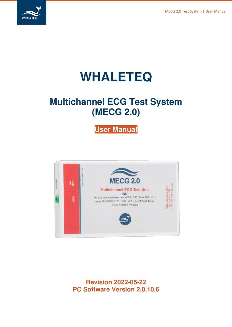 WHALETEQ MECG 2.0 user manual