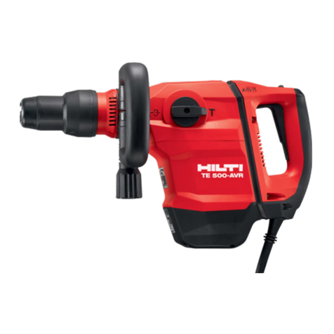Hilti TE 500-AVR Original operating instructions