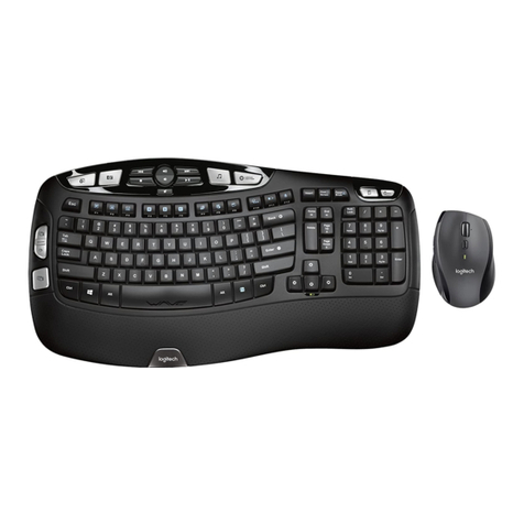 Logitech Wave MK570 Getting started