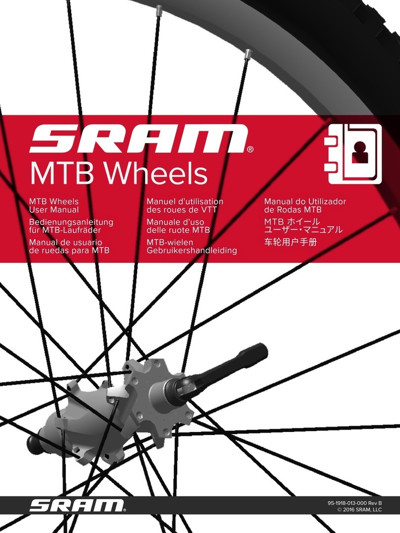 SRAM MTB Wheels User manual