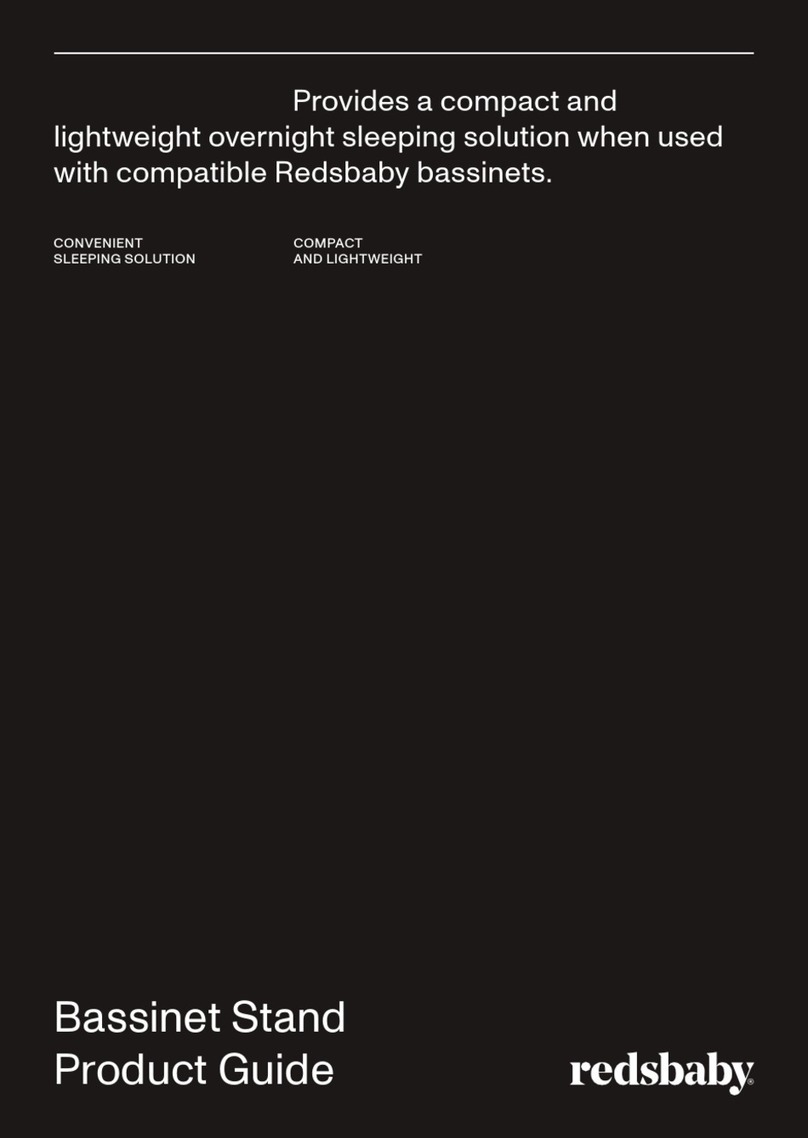 Redsbaby Bassinet Stand Product guide