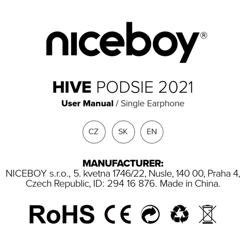 Niceboy HIVE PODSIE 2021 user manual