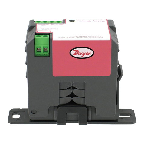 Dwyer Instruments SCS Series User manual Dwyer Instruments SCS Series User manual