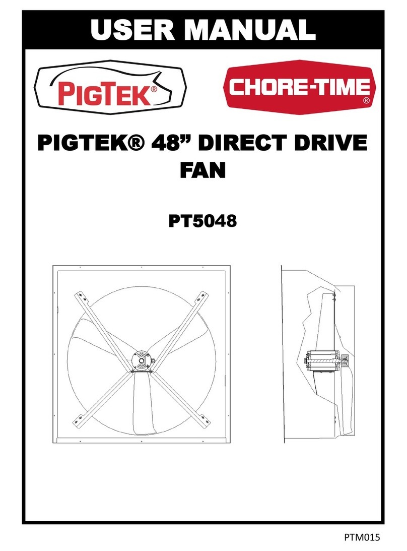 Chore-Time PIGTEK PT5048 user manual