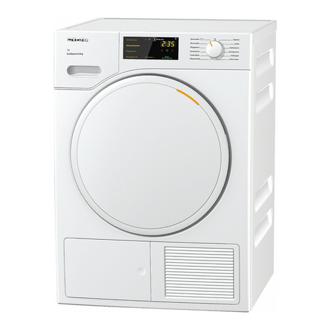 Miele EcoSpeed TWD440 WP User manual