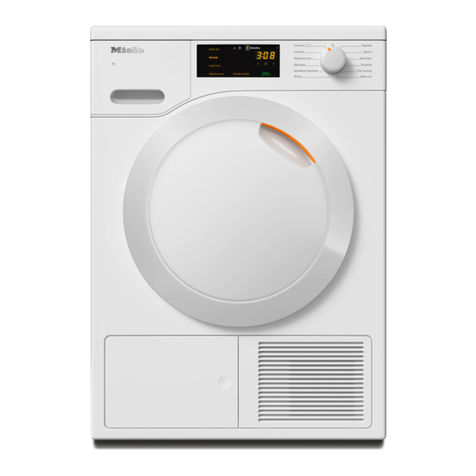 Miele TCB140 WP User manual