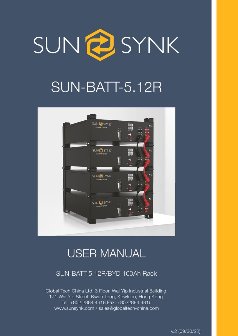 SunSynk SUN-BATT-5.12R user manual