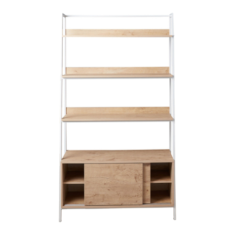 Mocka Kent Ladder Bookcase User manual