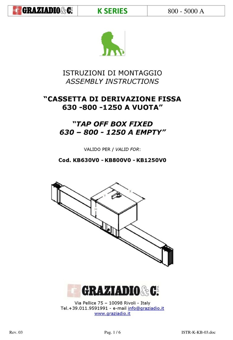 Graziadio & C. K Series Assembly instructions