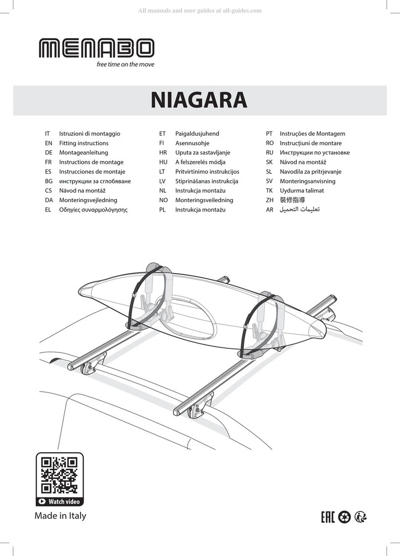 Menabo NIAGARA User manual