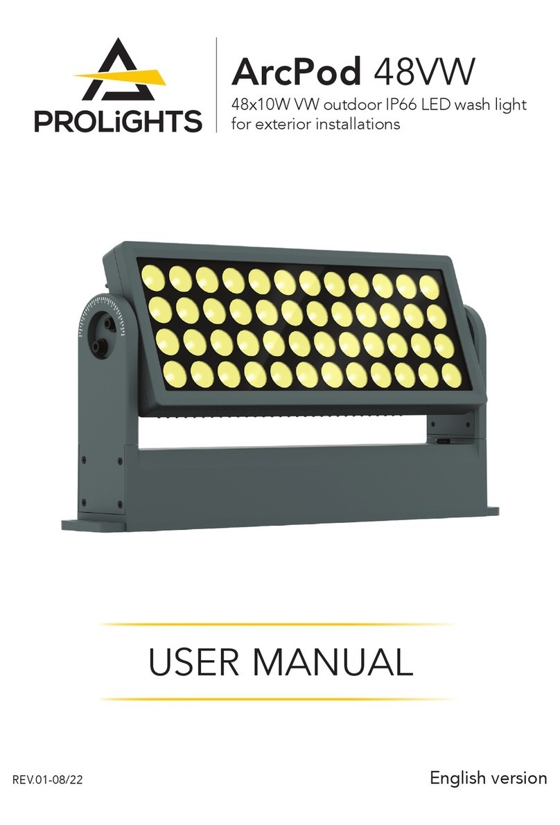 ProLights ArcPod 48VW User manual