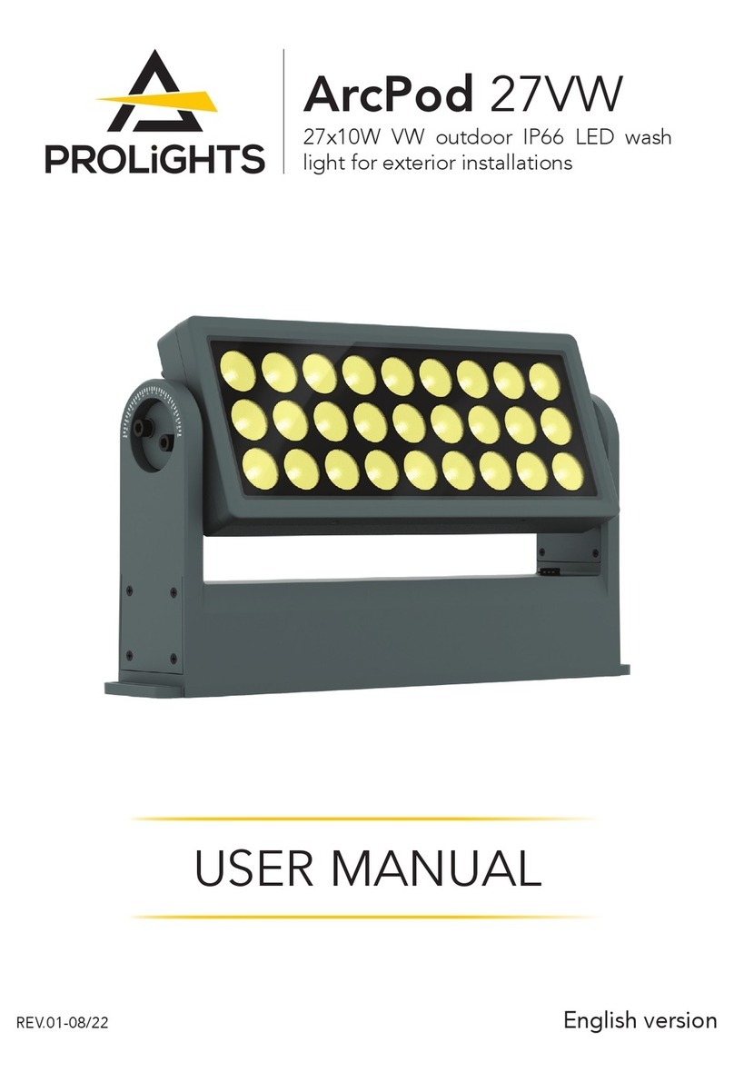 ProLights ArcPod 27VW user manual