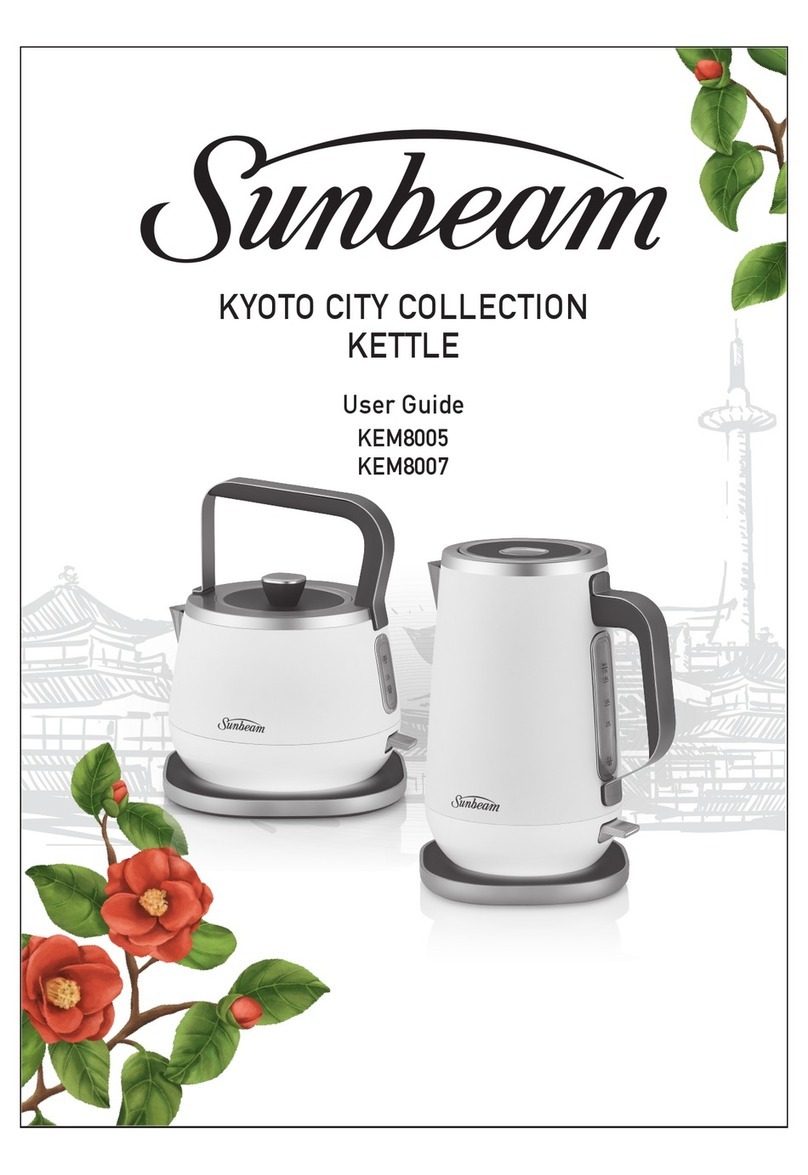 Sunbeam KYOTO CITY KEM8005 User manual