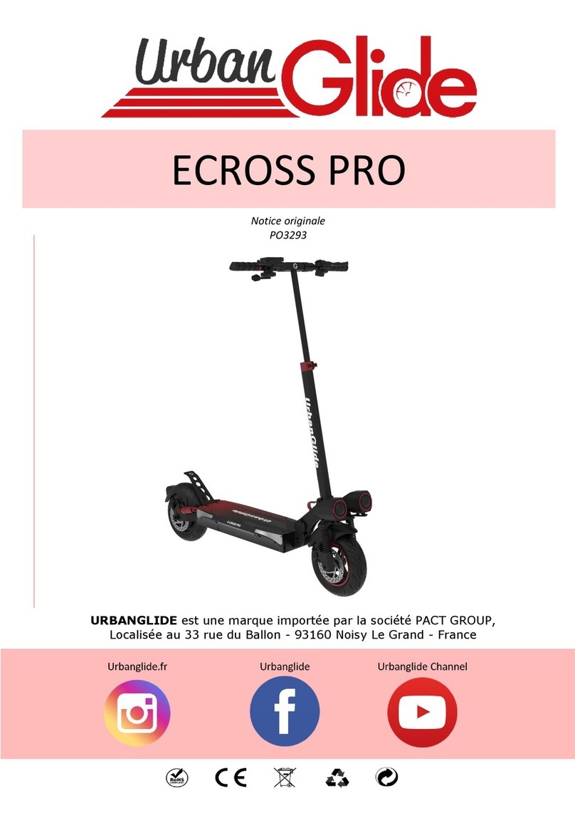 URBANGLIDE ECROSS PRO PO3293 Operation instructions