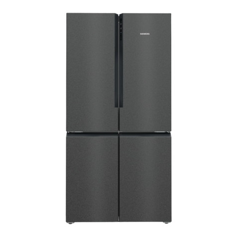 Siemens iQ500 KF96N Series Specification sheet