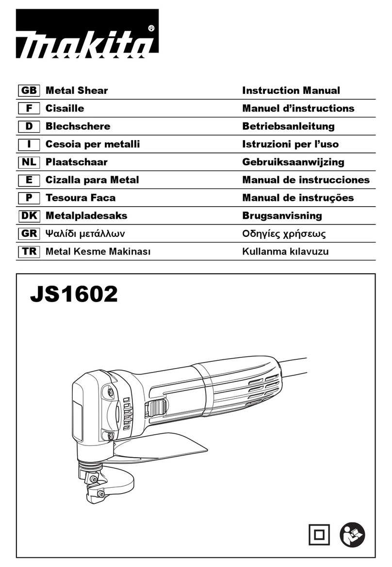 Makita JS1602 instruction manual