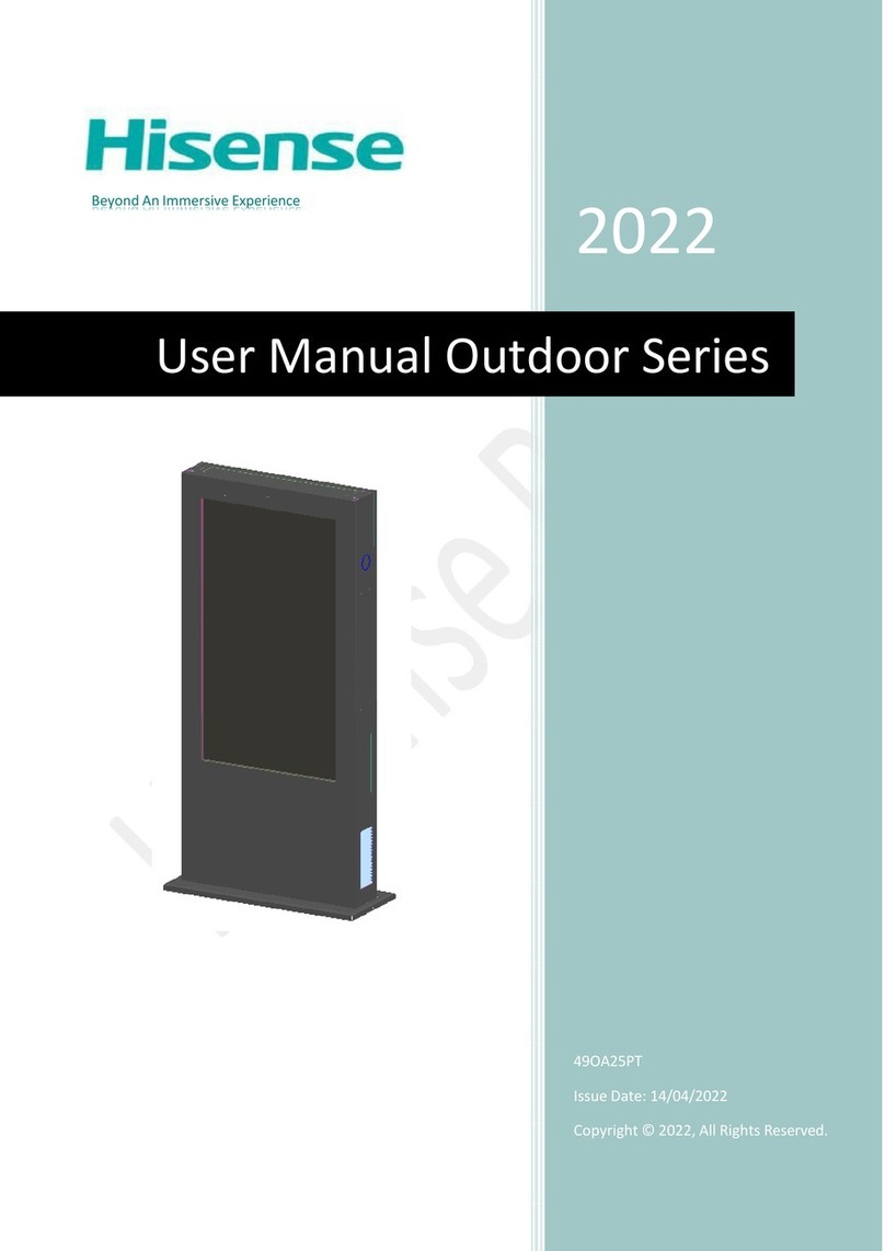 Hisense 49SOA25PT user manual