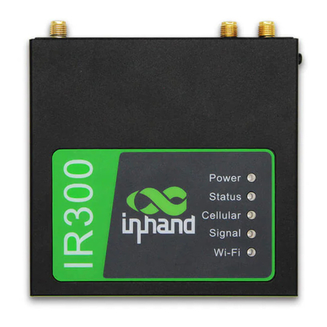 InHand IR302 Quick installation manual