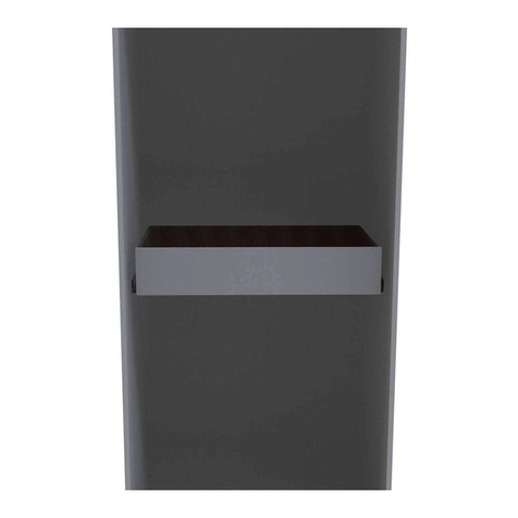 House Beautiful Internal Wardrobe Drawer Single Assembly instructions
