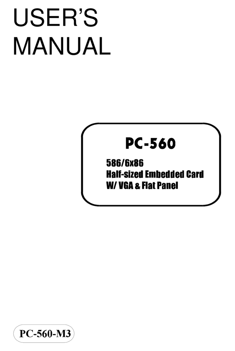 protech PC-560 user manual