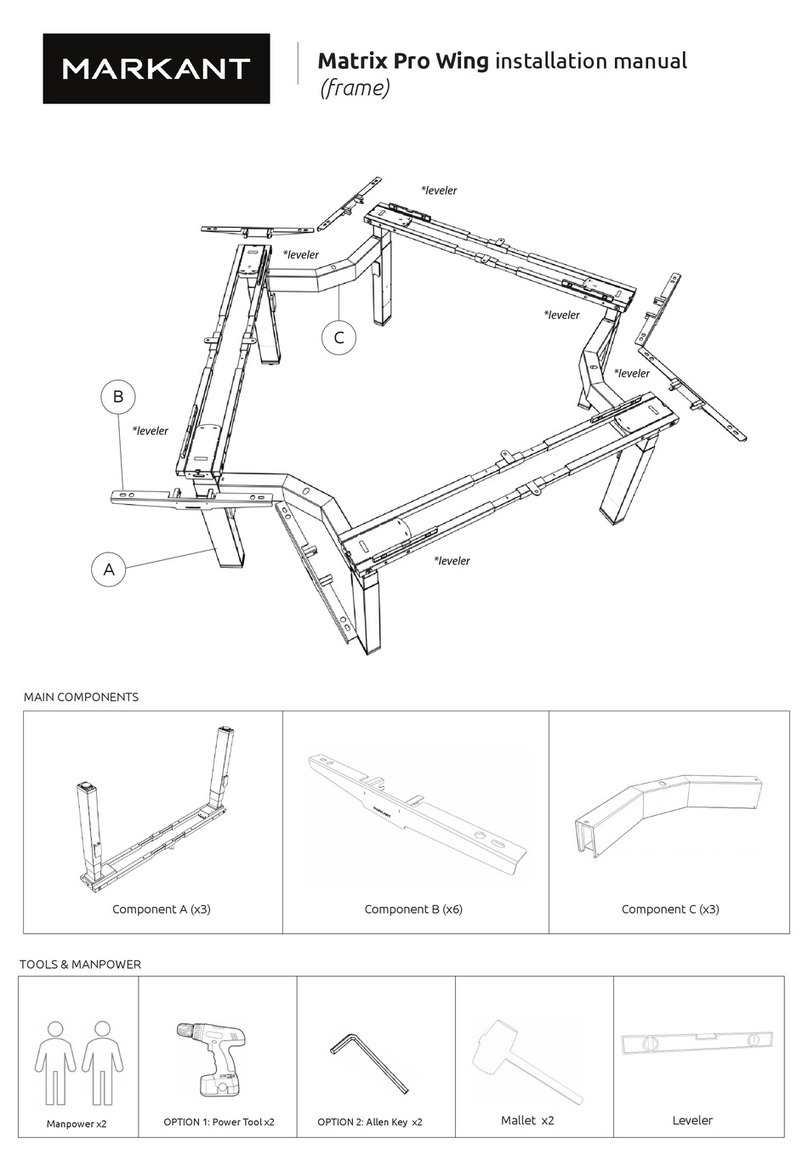 Markant Matrix Pro Wing installation manual Markant Matrix Pro Wing installation manual